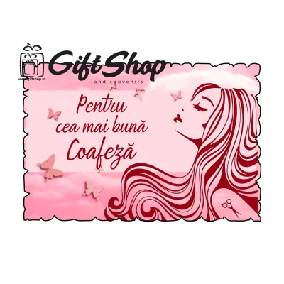 Pentru cea mai buna coafeza, magnet frigider mgs065